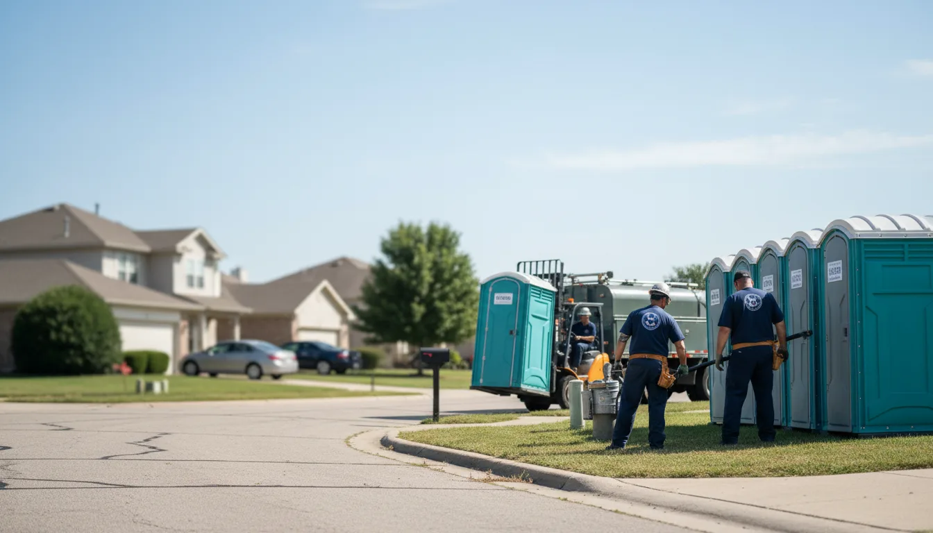 Porta Potty Rental in Bowerston, OH near me